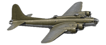 A four-engine heavy bomber